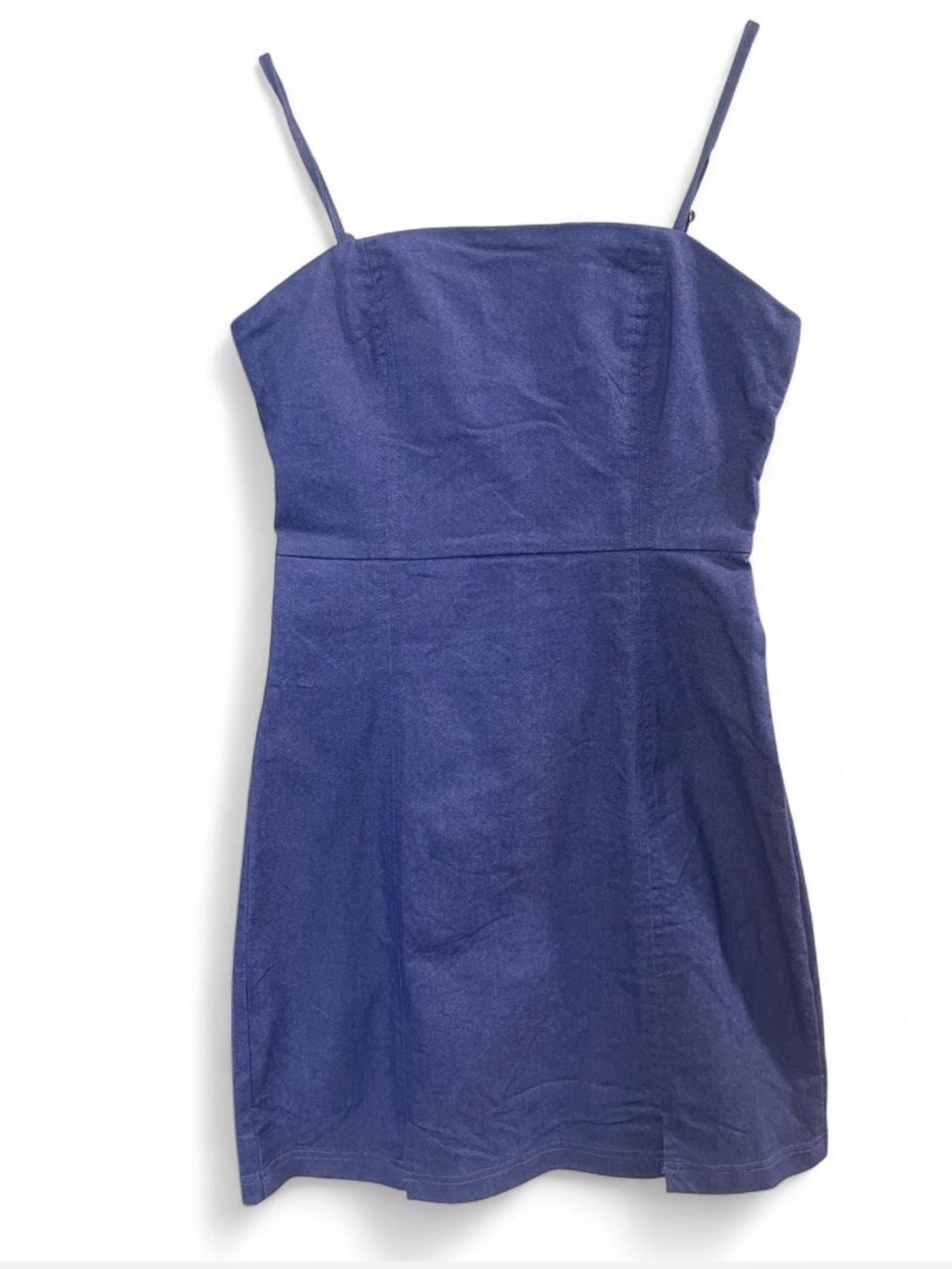 Altar'd State Blue Spaghetti Strap Mini Dress